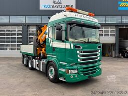 SCANIA R520 V8 6x2 Effer 370 Flyjib & Seilwinde