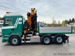SCANIA R520 V8 6x2 Effer 370 Flyjib & Seilwinde