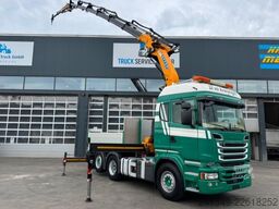 SCANIA R520 V8 6x2 Effer 370 Flyjib & Seilwinde