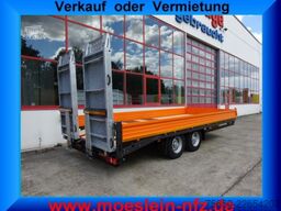 Möslein TTT 11-6,2 BR Orange  Tandemtieflader mit breiten RampenNeufahrzeug