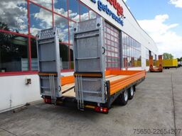 Möslein TTT 11-6,2 BR Orange  Tandemtieflader mit breiten RampenNeufahrzeug