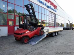 Möslein TTT 11-6,2 BR Orange  Tandemtieflader mit breiten RampenNeufahrzeug