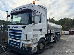 Scania R580 tanker truck repair object with a 3-compartme