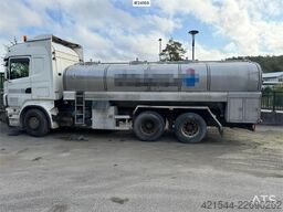 Scania R580 tanker truck repair object with a 3-compartme