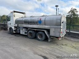 Scania R580 tanker truck repair object with a 3-compartme