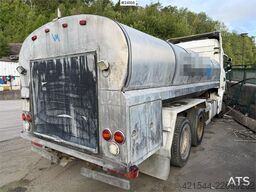 Scania R580 tanker truck repair object with a 3-compartme