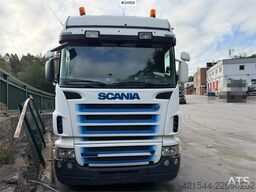 Scania R580 tanker truck repair object with a 3-compartme