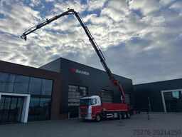 Scania G490 8x4 Tridem + Fassi F820 RA + Fly jib Euro 6
