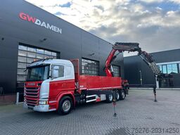 Scania G490 8x4 Tridem + Fassi F820 RA + Fly jib Euro 6