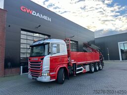 Scania G490 8x4 Tridem + Fassi F820 RA + Fly jib Euro 6