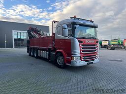 Scania G490 8x4 Tridem + Fassi F820 RA + Fly jib Euro 6