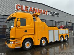 Scania R730 V8 8x4 Euro 6 Retarder Recovery truck Just...