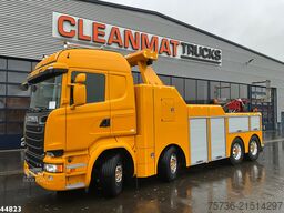 Scania R730 V8 8x4 Euro 6 Retarder Recovery truck Just...