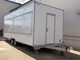 6,2m Imbissanhänger, Imbisswagen Foodtruck, Finanzierung möglich