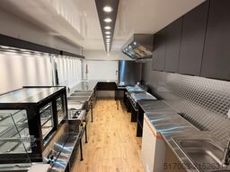 Imbisswagen| Foodtruck, 6,2m Imbissanhänger,