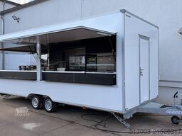 Imbisswagen| Foodtruck, 6,2m Imbissanhänger,