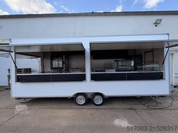 Imbisswagen| Foodtruck, 6,2m Imbissanhänger,