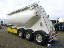 Feldbinder Powder tank alu 40 m3 + engine/compressor
