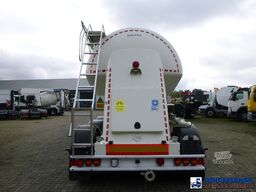 Feldbinder Powder tank alu 40 m3 + engine/compressor