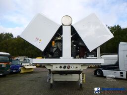 Feldbinder Powder tank alu 40 m3 + engine/compressor