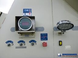 Feldbinder Powder tank alu 40 m3 + engine/compressor