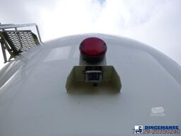 Feldbinder Powder tank alu 40 m3 + engine/compressor