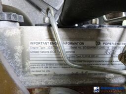 Feldbinder Powder tank alu 40 m3 + engine/compressor