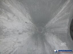 Feldbinder Powder tank alu 40 m3 + engine/compressor