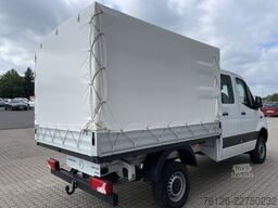 Mercedes-Benz Sprinter 319 CDI 4x4 DOKA PRITSCHE KLIMA+LED+MBUX