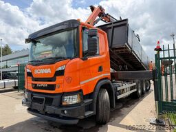 Scania G370 8x4 TIPPER + CRANE PALFINGER PK 19.001 SLD...