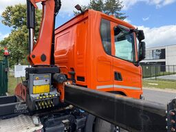 Scania G370 8x4 TIPPER + CRANE PALFINGER PK 19.001 SLD...