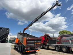 Scania G370 8x4 TIPPER + CRANE PALFINGER PK 19.001 SLD...