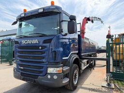 Scania G480 6x4 PRITSCHE + (31m) KRAN HMF 4720 K7 + JI...