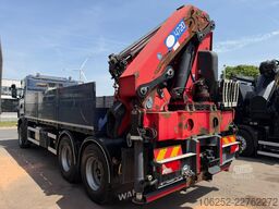 Scania G480 6x4 PRITSCHE + (31m) KRAN HMF 4720 K7 + JI...