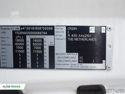 SCANIA R450 CR20H Retarder ACC ADAS Package