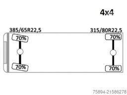 MAN TGA 18.350 * ATLAS TEREX 120.2 E A3 + FUNK *4x4