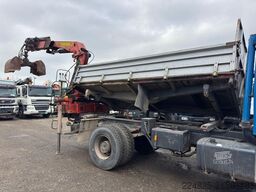 SCANIA T112 DREISEITENKIPPER+KRAN PK14500B*1982*