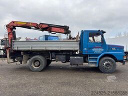 SCANIA T112 DREISEITENKIPPER+KRAN PK14500B*1982*