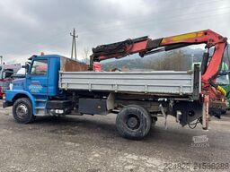 SCANIA T112 DREISEITENKIPPER+KRAN PK14500B*1982*