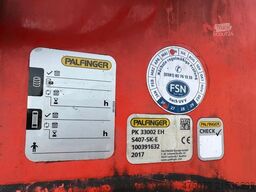 MERCEDES-BENZ Actros 2543 / Kran Palfinger PK 33002 + Jib