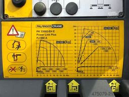 MERCEDES-BENZ Actros 2543 / Kran Palfinger PK 33002 + Jib