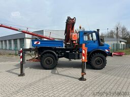UNIMOG U 427 4x4 / Kran Atlas 130 / Winde