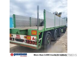  Baustoff-Auflieger, Rollkran Kennis 14R,