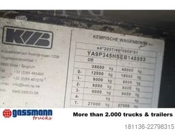  Baustoff-Auflieger, Rollkran Kennis 14R,