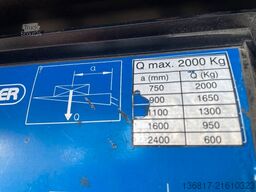 MAN TGL 12.200 4x2BL Kühlkoffer Carrier 3Kammer LBW