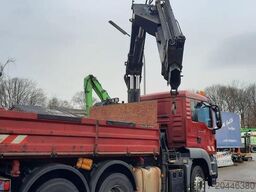 MAN 26.440TGS Kipper+Kran Meiller/Stahl