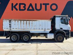 Mercedes-Benz Arocs 3363 6x4 FULL STEEL / DRUM BRAKES / BOX L...