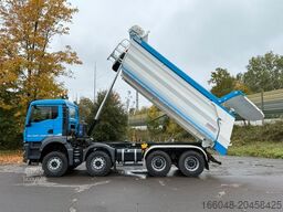 MAN TGS 41.480 BB 8X4 Hydraulische Klappe Plane