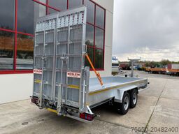 Möslein TT 11-E6x2 hydr. Rampen Tieflader für Fräsen breiten hydraulischen Rampen, Neu