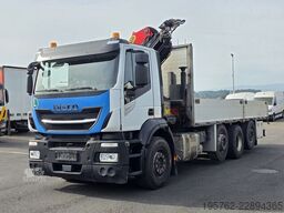 IVECO Stralis 460 8x2 E6 Palfinger PK 23001 EH